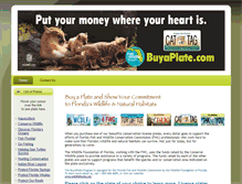 Tablet Screenshot of buyaplate.com